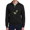 Super Sweats ® NuBlend ® 1/4 Zip Sweatshirt with Cadet Collar Thumbnail