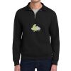 Super Sweats ® NuBlend ® 1/4 Zip Sweatshirt with Cadet Collar Thumbnail