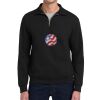 Super Sweats ® NuBlend ® 1/4 Zip Sweatshirt with Cadet Collar Thumbnail