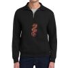Super Sweats ® NuBlend ® 1/4 Zip Sweatshirt with Cadet Collar Thumbnail