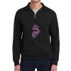Super Sweats ® NuBlend ® 1/4 Zip Sweatshirt with Cadet Collar Thumbnail