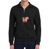 Super Sweats ® NuBlend ® 1/4 Zip Sweatshirt with Cadet Collar Thumbnail