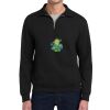 Super Sweats ® NuBlend ® 1/4 Zip Sweatshirt with Cadet Collar Thumbnail