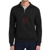 Super Sweats ® NuBlend ® 1/4 Zip Sweatshirt with Cadet Collar Thumbnail