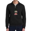 Super Sweats ® NuBlend ® 1/4 Zip Sweatshirt with Cadet Collar Thumbnail