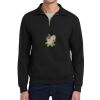 Super Sweats ® NuBlend ® 1/4 Zip Sweatshirt with Cadet Collar Thumbnail