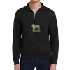 Super Sweats ® NuBlend ® 1/4 Zip Sweatshirt with Cadet Collar Thumbnail