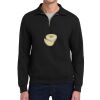 Super Sweats ® NuBlend ® 1/4 Zip Sweatshirt with Cadet Collar Thumbnail
