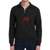 Super Sweats ® NuBlend ® 1/4 Zip Sweatshirt with Cadet Collar Thumbnail