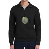 Super Sweats ® NuBlend ® 1/4 Zip Sweatshirt with Cadet Collar Thumbnail