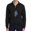 Super Sweats ® NuBlend ® 1/4 Zip Sweatshirt with Cadet Collar Thumbnail