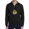 Super Sweats ® NuBlend ® 1/4 Zip Sweatshirt with Cadet Collar Thumbnail