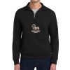 Super Sweats ® NuBlend ® 1/4 Zip Sweatshirt with Cadet Collar Thumbnail