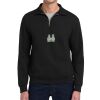 Super Sweats ® NuBlend ® 1/4 Zip Sweatshirt with Cadet Collar Thumbnail