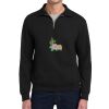 Super Sweats ® NuBlend ® 1/4 Zip Sweatshirt with Cadet Collar Thumbnail