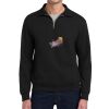 Super Sweats ® NuBlend ® 1/4 Zip Sweatshirt with Cadet Collar Thumbnail