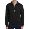 Super Sweats ® NuBlend ® 1/4 Zip Sweatshirt with Cadet Collar Thumbnail