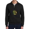 Super Sweats ® NuBlend ® 1/4 Zip Sweatshirt with Cadet Collar Thumbnail