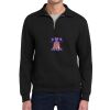 Super Sweats ® NuBlend ® 1/4 Zip Sweatshirt with Cadet Collar Thumbnail
