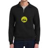 Super Sweats ® NuBlend ® 1/4 Zip Sweatshirt with Cadet Collar Thumbnail