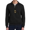 Super Sweats ® NuBlend ® 1/4 Zip Sweatshirt with Cadet Collar Thumbnail