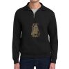 Super Sweats ® NuBlend ® 1/4 Zip Sweatshirt with Cadet Collar Thumbnail