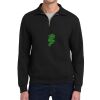 Super Sweats ® NuBlend ® 1/4 Zip Sweatshirt with Cadet Collar Thumbnail