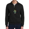 Super Sweats ® NuBlend ® 1/4 Zip Sweatshirt with Cadet Collar Thumbnail