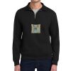 Super Sweats ® NuBlend ® 1/4 Zip Sweatshirt with Cadet Collar Thumbnail