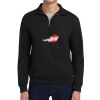 Super Sweats ® NuBlend ® 1/4 Zip Sweatshirt with Cadet Collar Thumbnail