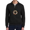 Super Sweats ® NuBlend ® 1/4 Zip Sweatshirt with Cadet Collar Thumbnail