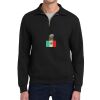 Super Sweats ® NuBlend ® 1/4 Zip Sweatshirt with Cadet Collar Thumbnail