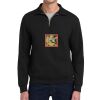 Super Sweats ® NuBlend ® 1/4 Zip Sweatshirt with Cadet Collar Thumbnail