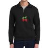 Super Sweats ® NuBlend ® 1/4 Zip Sweatshirt with Cadet Collar Thumbnail