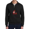 Super Sweats ® NuBlend ® 1/4 Zip Sweatshirt with Cadet Collar Thumbnail