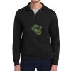 Super Sweats ® NuBlend ® 1/4 Zip Sweatshirt with Cadet Collar Thumbnail