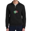 Super Sweats ® NuBlend ® 1/4 Zip Sweatshirt with Cadet Collar Thumbnail