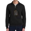 Super Sweats ® NuBlend ® 1/4 Zip Sweatshirt with Cadet Collar Thumbnail