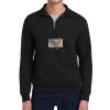 Super Sweats ® NuBlend ® 1/4 Zip Sweatshirt with Cadet Collar Thumbnail