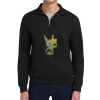 Super Sweats ® NuBlend ® 1/4 Zip Sweatshirt with Cadet Collar Thumbnail