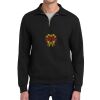 Super Sweats ® NuBlend ® 1/4 Zip Sweatshirt with Cadet Collar Thumbnail