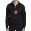 Super Sweats ® NuBlend ® 1/4 Zip Sweatshirt with Cadet Collar Thumbnail