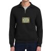 Super Sweats ® NuBlend ® 1/4 Zip Sweatshirt with Cadet Collar Thumbnail
