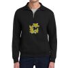 Super Sweats ® NuBlend ® 1/4 Zip Sweatshirt with Cadet Collar Thumbnail