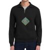 Super Sweats ® NuBlend ® 1/4 Zip Sweatshirt with Cadet Collar Thumbnail