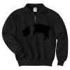 Super Sweats ® NuBlend ® 1/4 Zip Sweatshirt with Cadet Collar Thumbnail