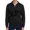 Super Sweats ® NuBlend ® 1/4 Zip Sweatshirt with Cadet Collar Thumbnail