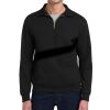 Super Sweats ® NuBlend ® 1/4 Zip Sweatshirt with Cadet Collar Thumbnail