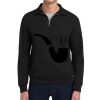 Super Sweats ® NuBlend ® 1/4 Zip Sweatshirt with Cadet Collar Thumbnail