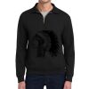 Super Sweats ® NuBlend ® 1/4 Zip Sweatshirt with Cadet Collar Thumbnail
